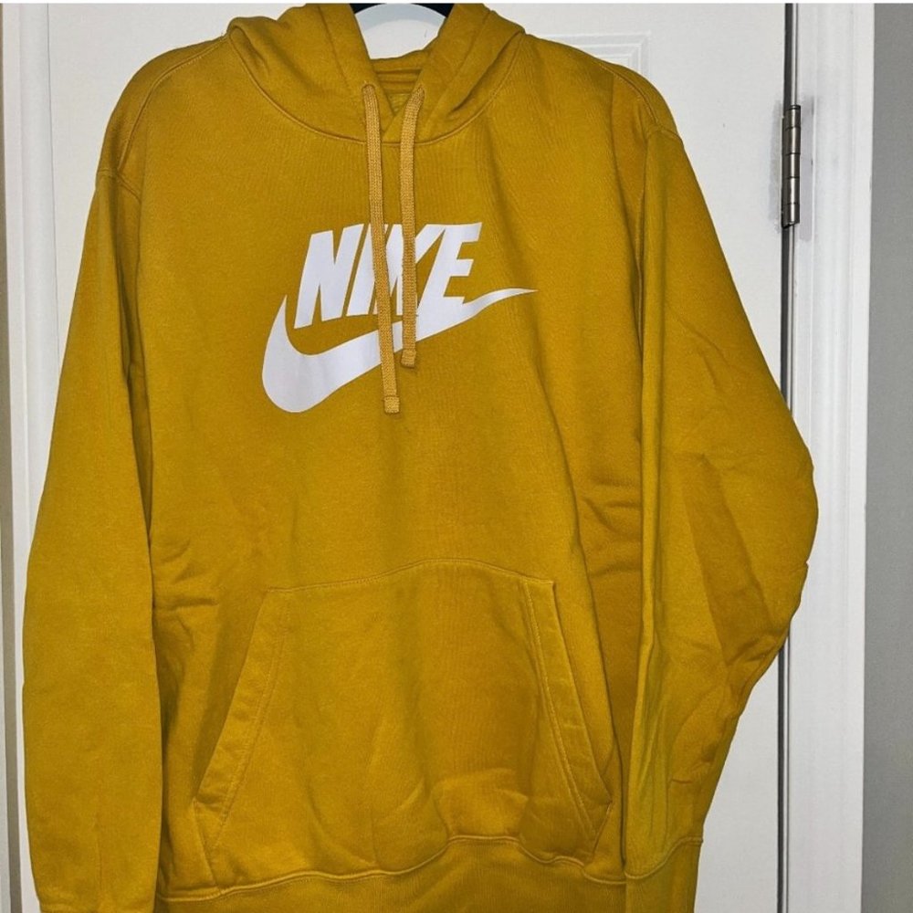 Nike Yellow Hoodie Men's Size XL